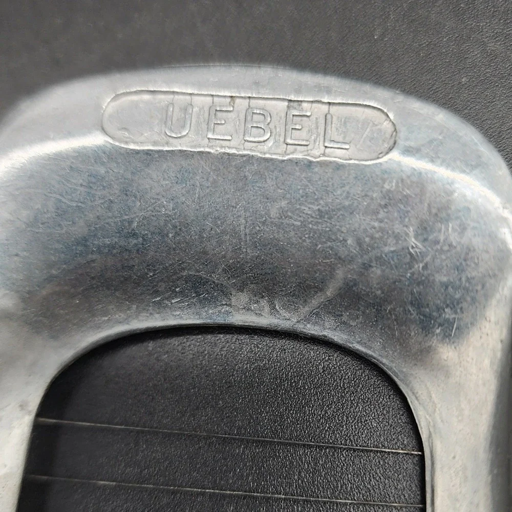 Uebel  Silver Butter Cutter Slicer Vintage Aluminum Kitchen Tool Retro MCM